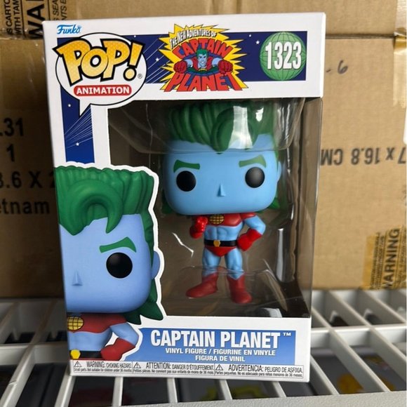 Funko POP! Captain Planet Figure #1323! - Picture 2 of 7